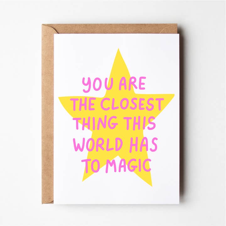 Friends of Henry Paper Co – wholesale Love card – Magic