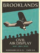 Brooklands - Civil Air Display for wholesale by Clanna Cards