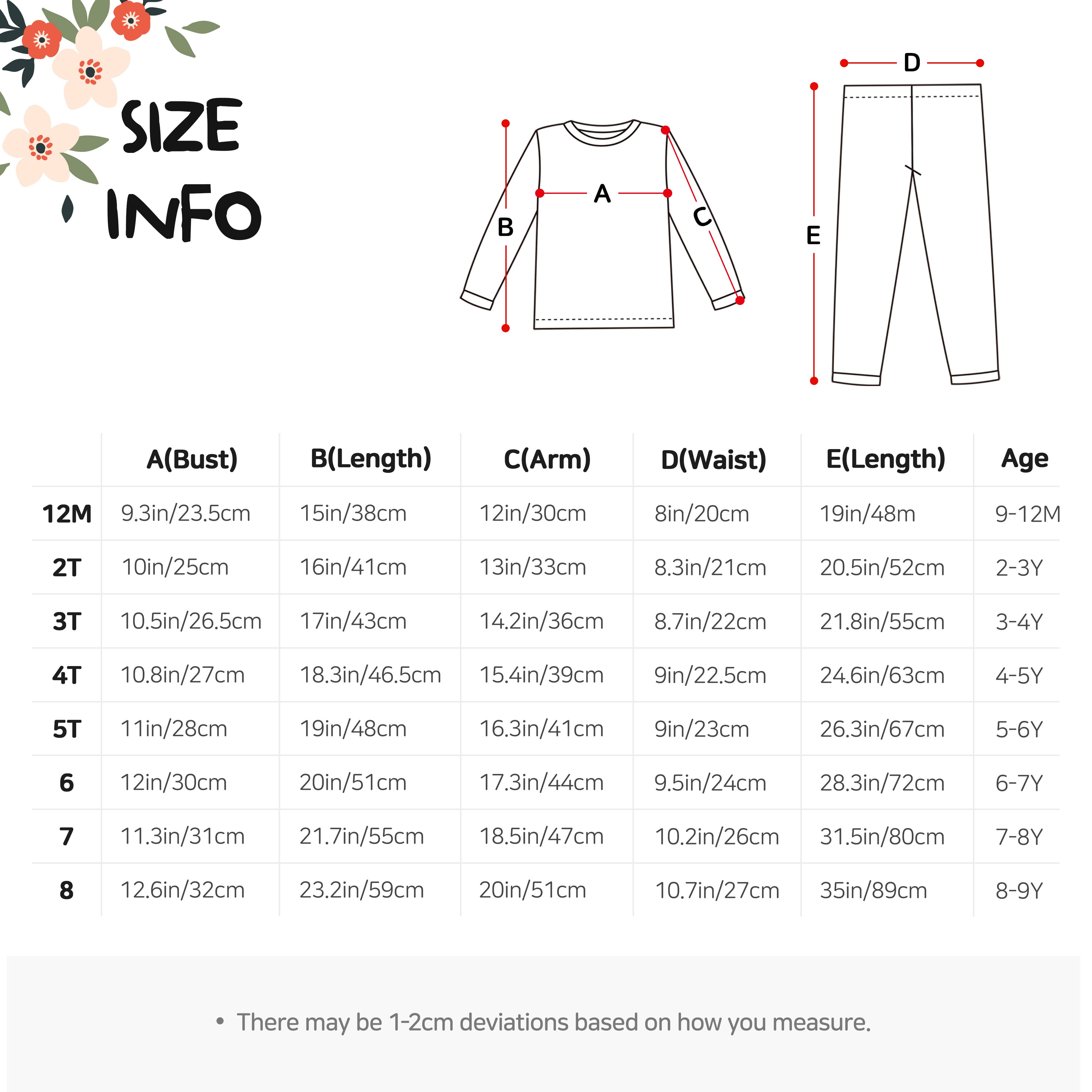 WithOrganic - Wholesale Sleepwear Set - Kids - Organic 2 Pieces Pajama Set - Mint Floral5