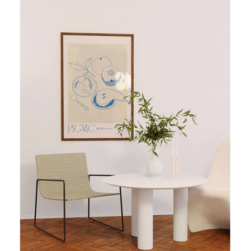 Paper Provision - Wholesale Art Print - Picnic Series 02 - Modern Gallery Abstract Art Print1