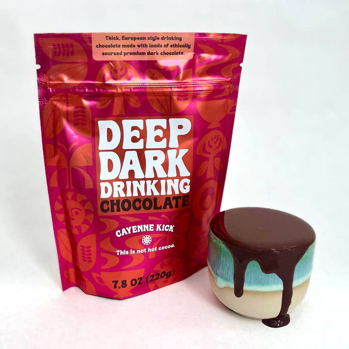 Deep Dark Drinking Chocolate LLC - Wholesale Hot Cocoa Mix/Kit - Deep Dark Cayenne Kick2
