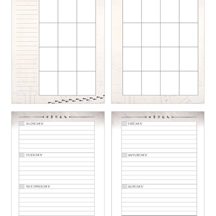 Paper House Productions - Wholesale Planner - Harry Potter 12 Month Mini Planner Set2