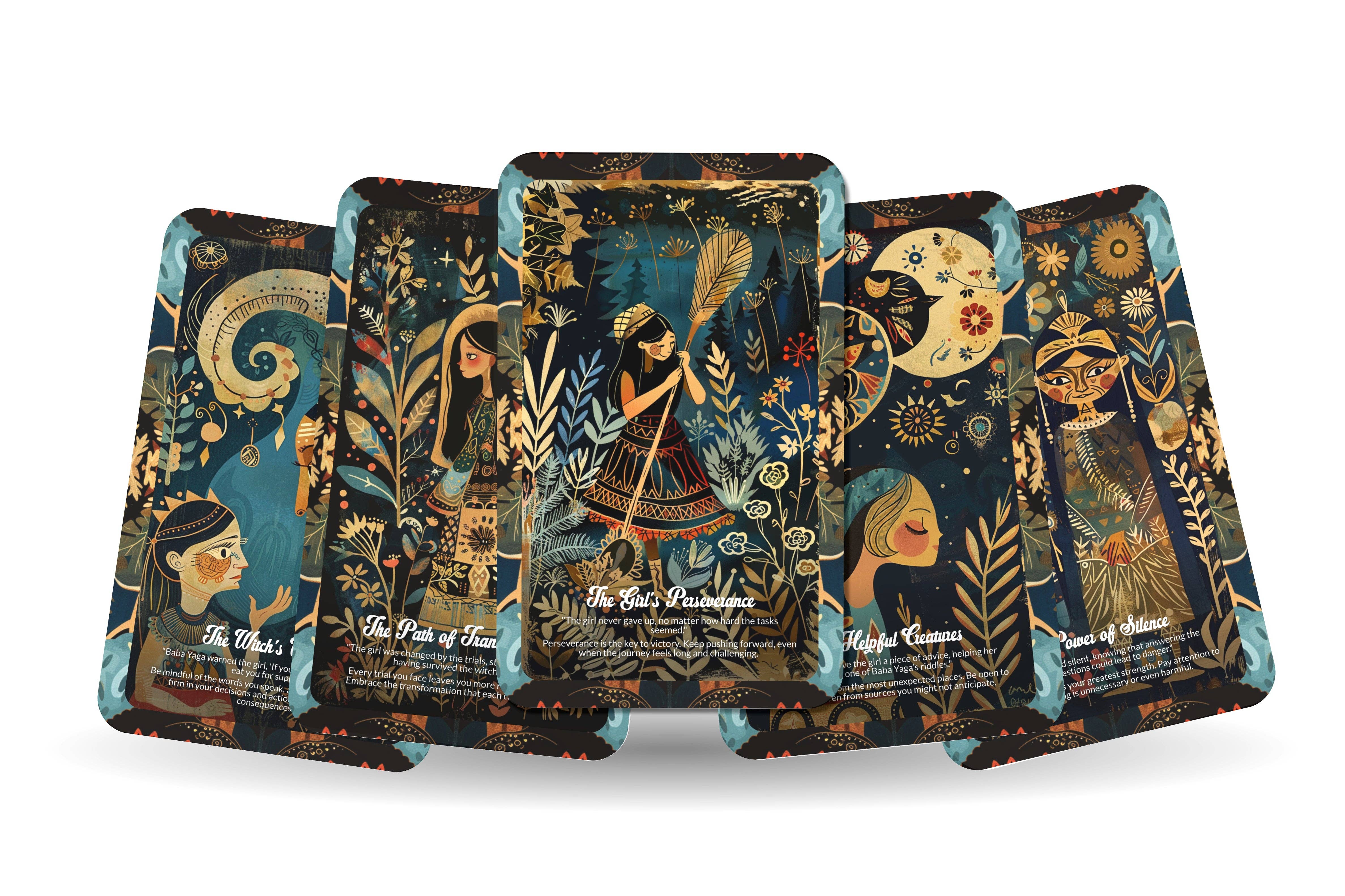 Ibiza Tarot USA – wholesale Tarot cards – The Witch Baba Yaga - 22 Oracle Cards - Explore Mysteries and Ancient Feminine Wisdom6