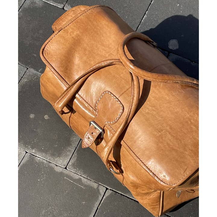 bazarifinagh - Wholesale Weekender Bag - Unisex - Premium Handmade Leather Travel Bag – Stylish & Durable11