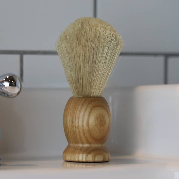 Cosy Cottage Soap – wholesale Shave brush – Men's – Wooden Beech Shaving Brush0