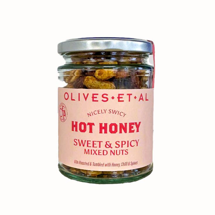 Olives Et Al – wholesale Nuts – Hot Honey Mixed Kiln Roasted Nuts1