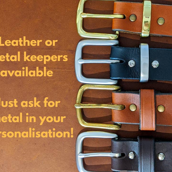 Integral Leather - Wholesale Belt – Men's - Groomsmen Leather Belt Personalised Best Man Gift | Full Grain | Fitted Size | Father's Day Wedding7