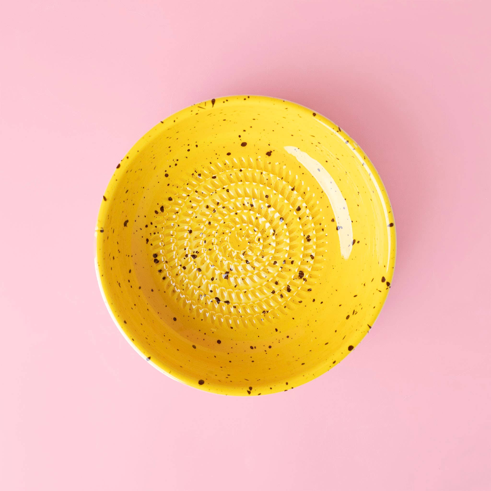 Alfar Tierra Cocida - Wholesale Grater - Medium Ceramic Food Grater Plate / Cinnamon3