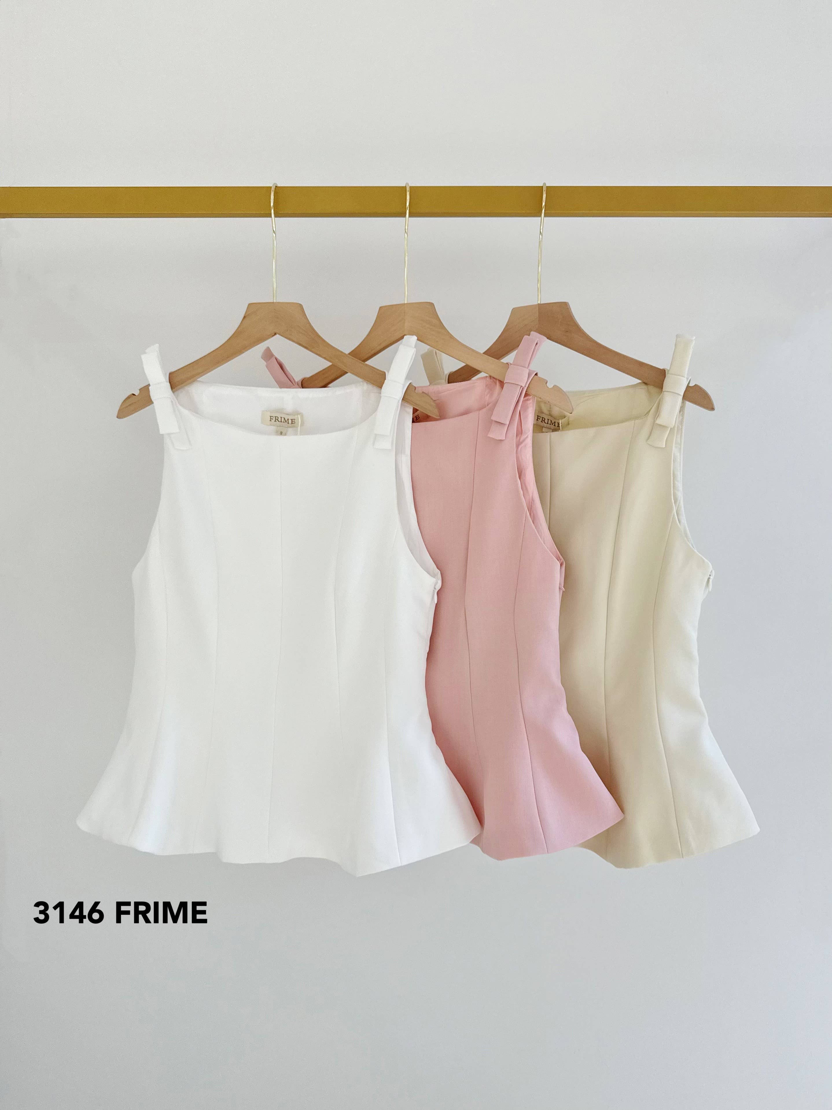 Frime - Wholesale Blouse - Women's - Knot strap top - 314620