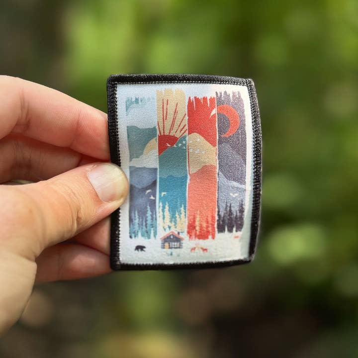 Météo en montagne | Patch pour la vente par Menottees