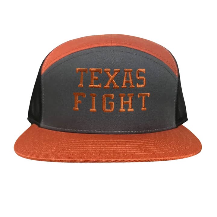 Last Stand Hats, LLC - Wholesale Baseball Cap - Unisex - Texas Longhorns Texas Fight Embroidered Hats / UT9154 / MM20