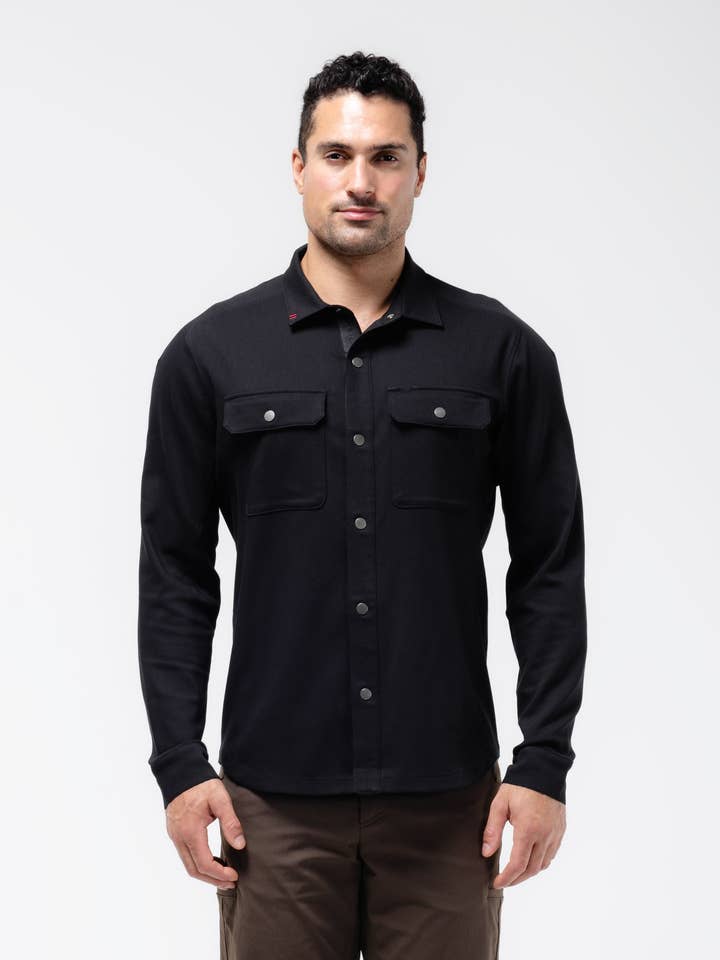 Flanela Crestline por atacado de Black Crest