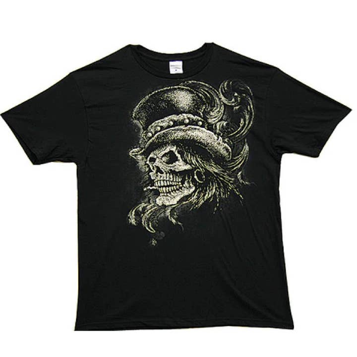 Magic Skull Stove Top Hat Tee Shirt Halloween for wholesale by Buddha Yoga