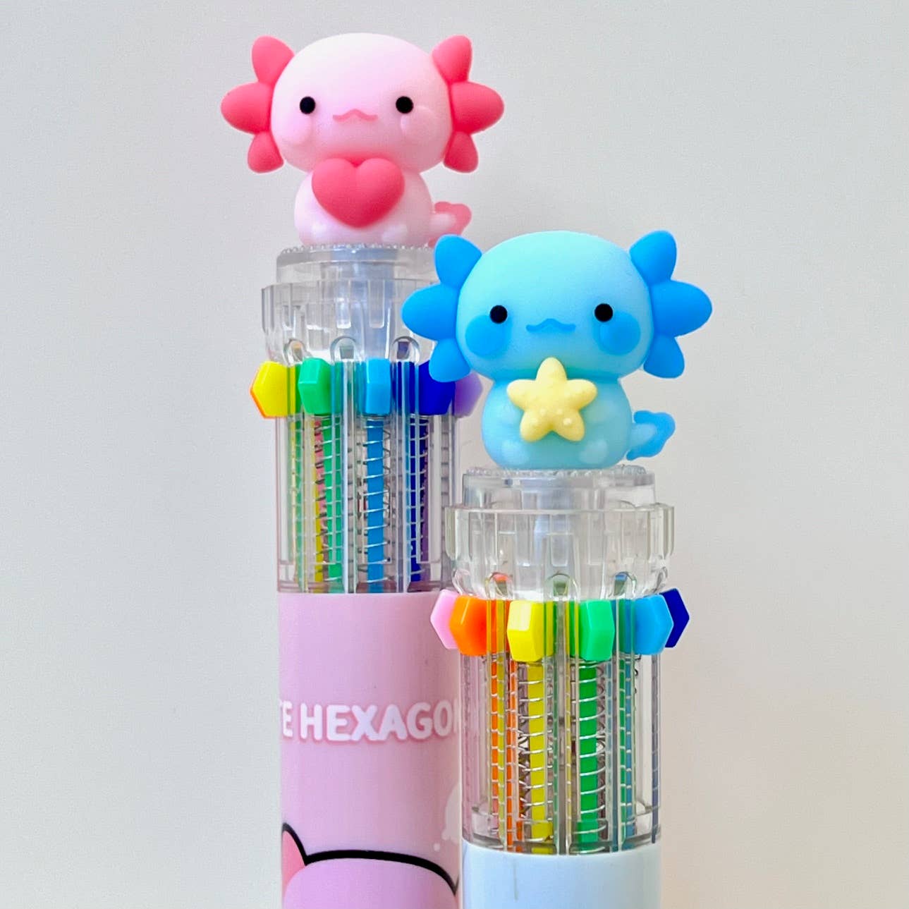 BCmini - Wholesale Pen - 23035 Axolotl 10-Color Retractable Ball Pen-3610