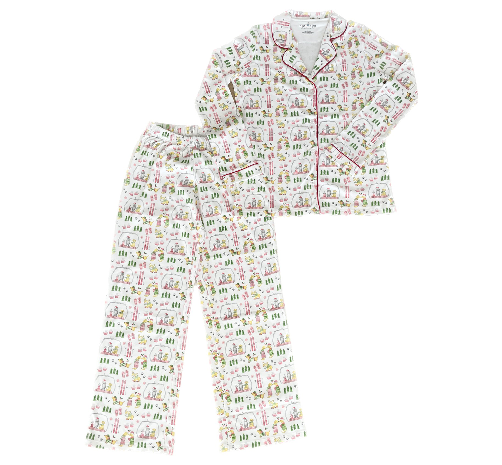 Nikki Rene – Engroshandel Pyjamasæt - Dame – Mor Lang PJ0