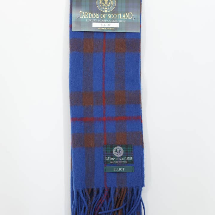 MANAV – wholesale Scarf – Unisex – Tartans of Scotland Clan Scarf Elliot0