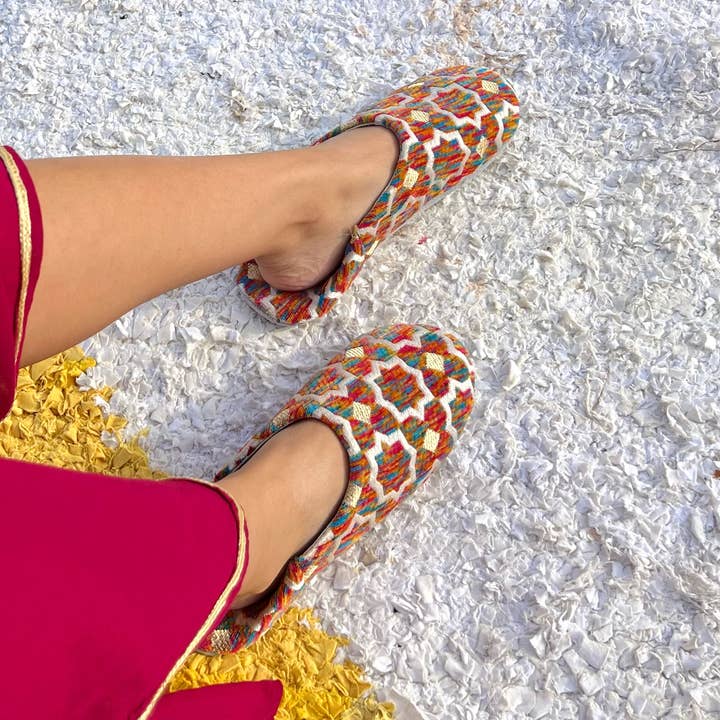 Premium Unisex Babouche -Soft Unisex House Shoes, Gift for wholesale by woolsouk ( We handle U.S. import procedures for you )