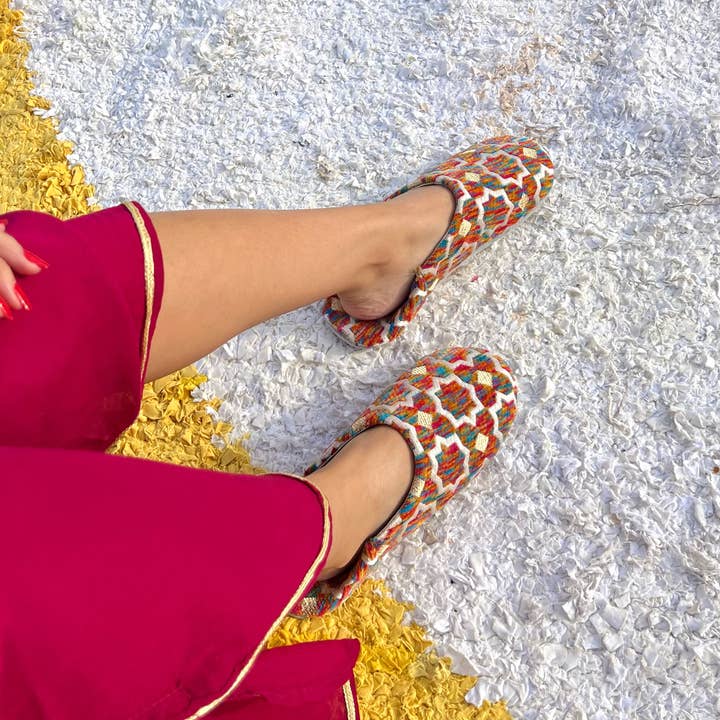 Babouche Unissexo Premium - Sapatos de Casa Macios Unissexo, Presente por atacado de woolsouk ( We handle U.S. import procedures for you )