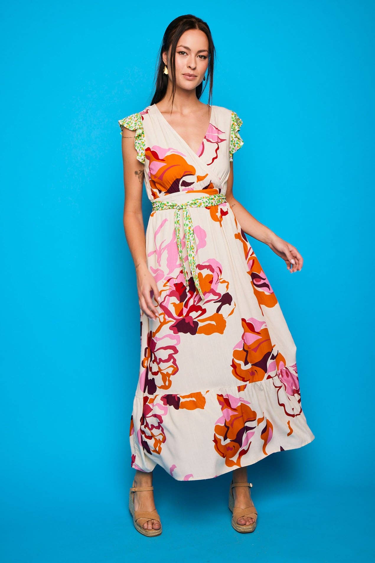 Smile - Wholesale Dress - Women's - Long White Alcoceber Dress2