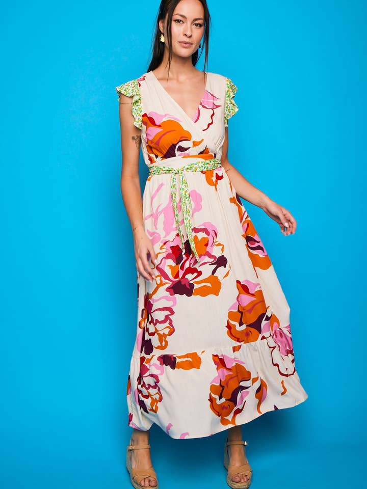 Smile - Wholesale Dress - Women's - Long White Alcoceber Dress2