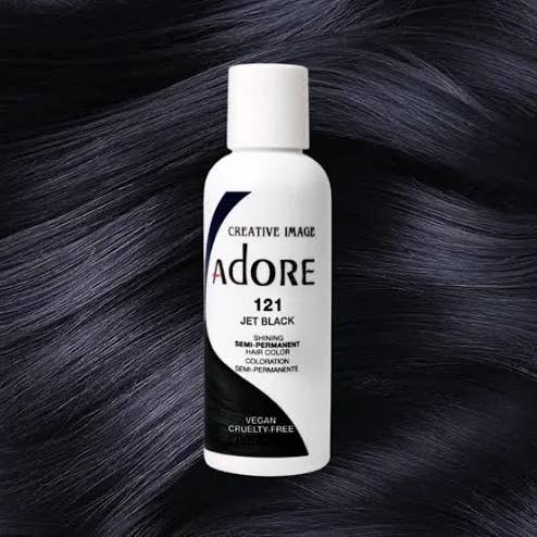 Adore Cor de Cabelo Semi-Permanente (121 Preto Azulado) por atacado de beryann discount n supplies
