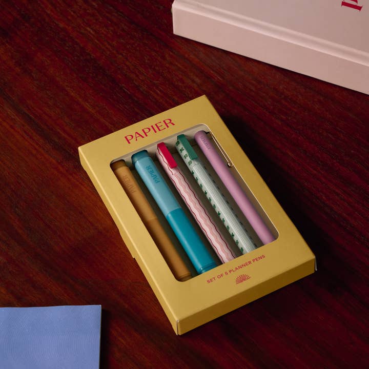 Papier - Wholesale Pen - Mixed Pen & Highlighter Set of 5 - Imagination 5