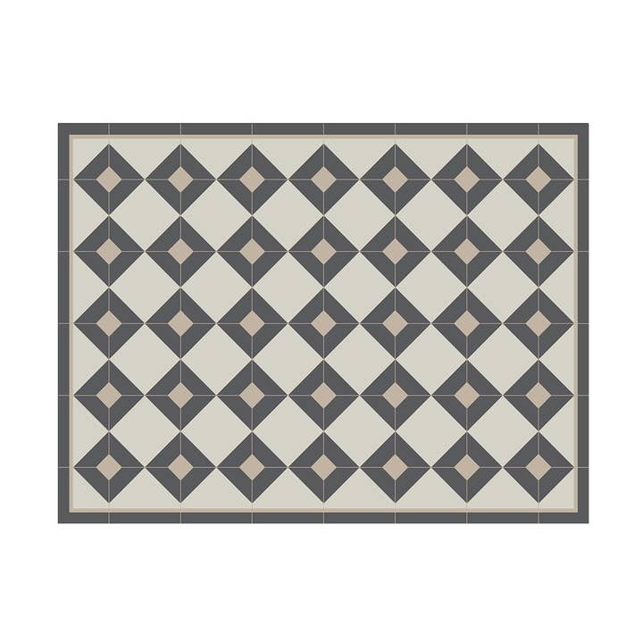 Tapis de sol en vinyle Damier Vintage (Collection Géométrique) pour la vente par DAVANTI