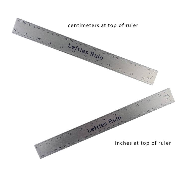 Down Home Products - Vendita all'ingrosso Righello - Righe in metallo - Moderni per mancini1