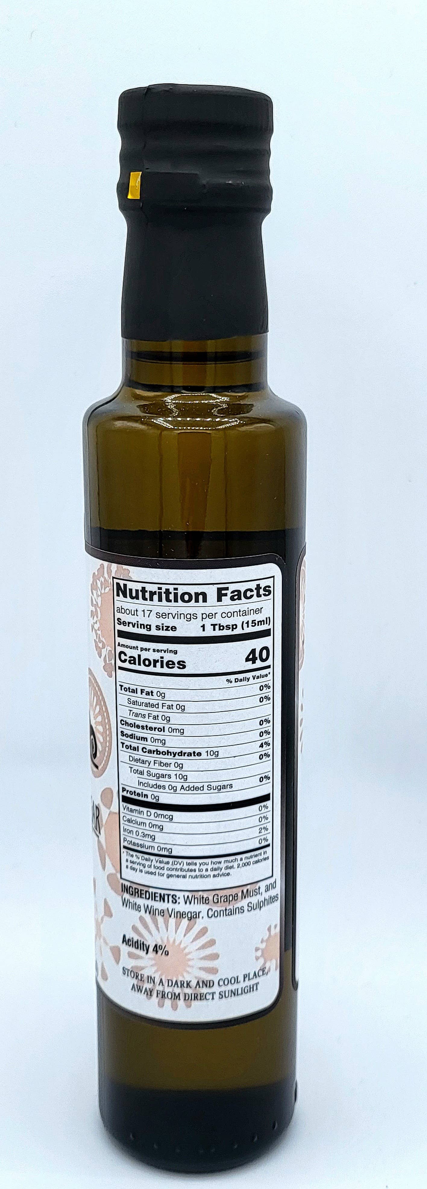 Ariston Specialties - Wholesale Vinegar - White Balsamic Vinegar 8.45oz - 250 ml1