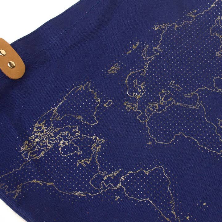 Chasing Threads - Wholesale Tote Bag - Unisex - Stitch Where You've Been Tote Bag Kit - Navy Cotton8