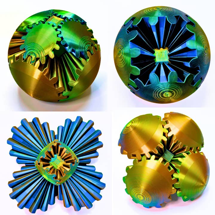 Dragon Fidgets - Wholesale Fidget Toy - Kids - Large Gear Ball Fidget Toy Decor