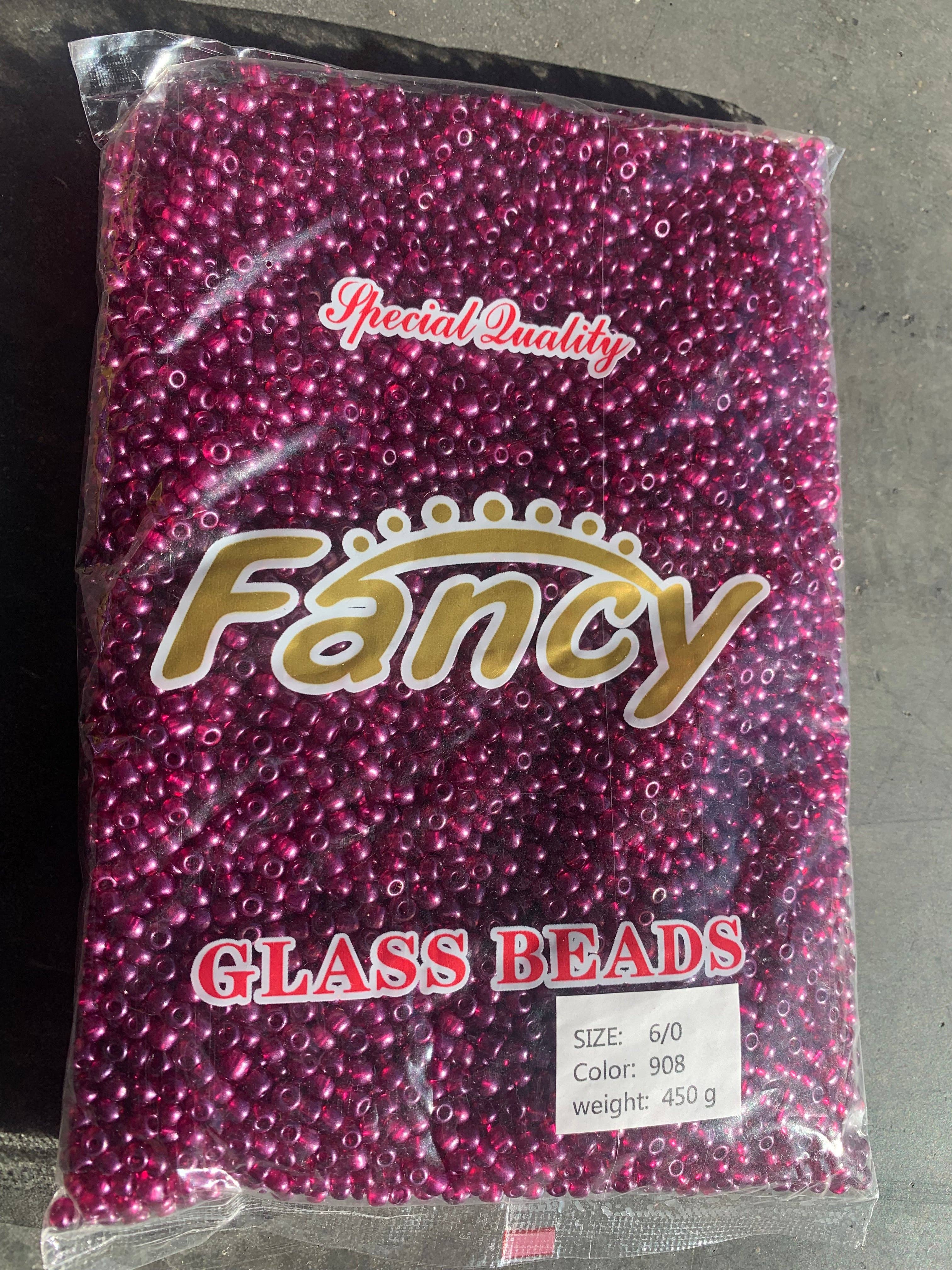 MaddieMayShop – Großhandel Perlen – 6/0 Glas-Racilperlen ~ 450 Gramm, ROCÉPERLEN LOSE10