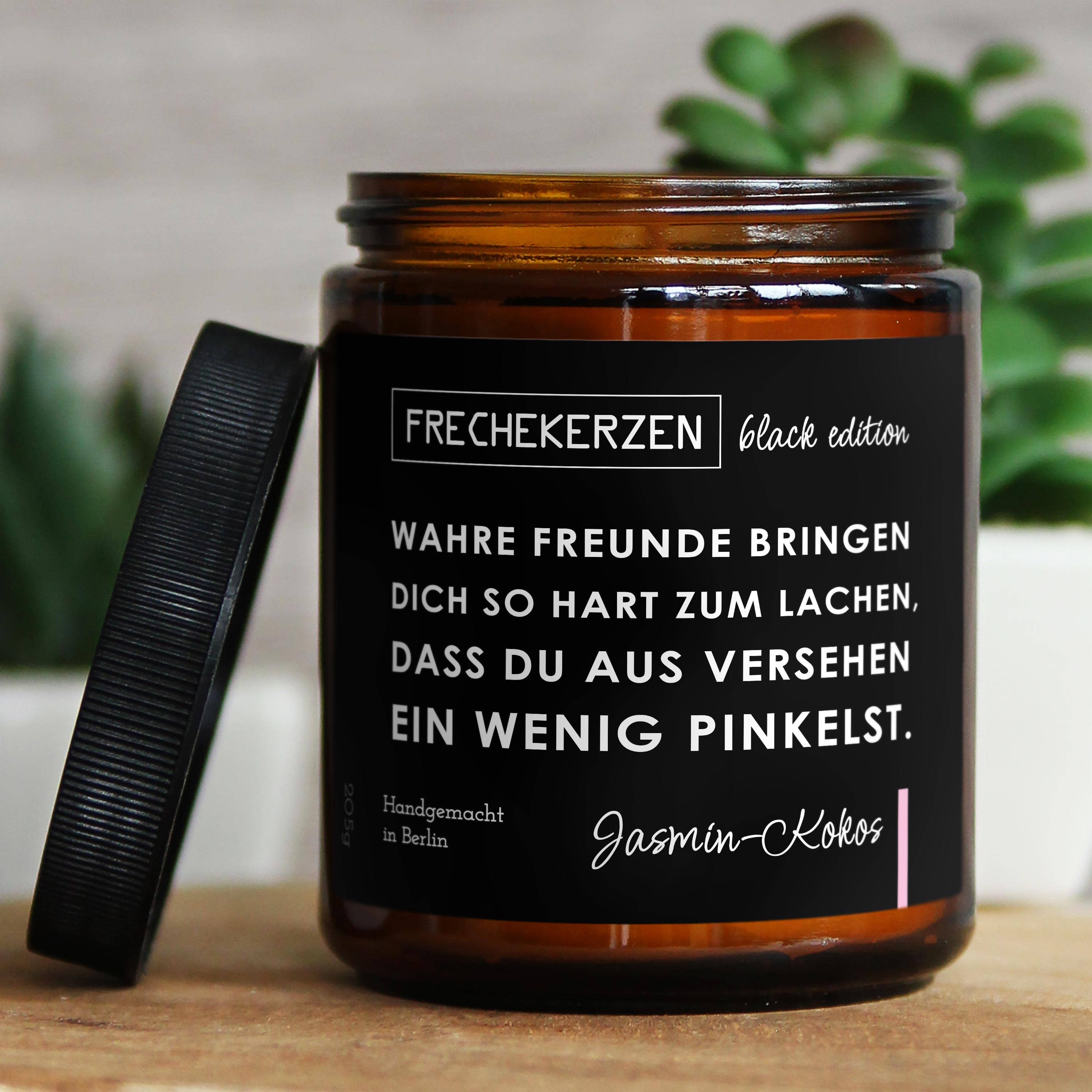 mysoy‎® Duftkerzen-Manufaktur – wholesale Jar/filled candle – Scented candle with saying | true friends push you so hard2