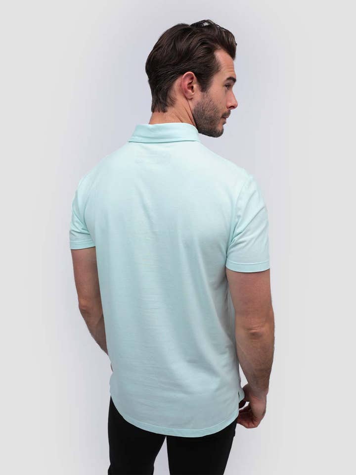 INTO THE AM - Wholesale Polo - Men's - Men's Short Sleeve Polo Shirt (Branded)57