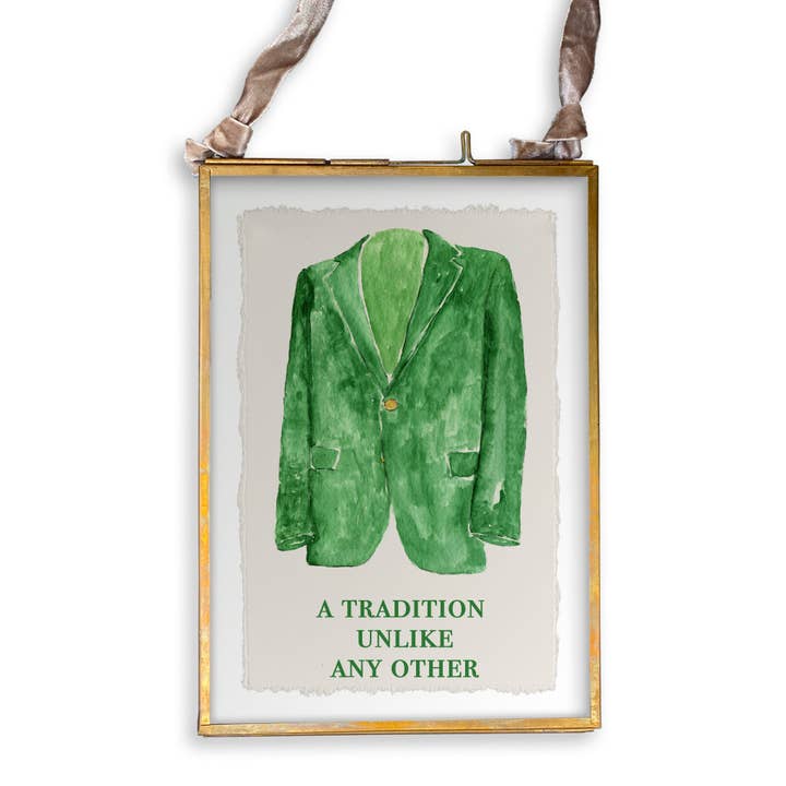 French Graffiti - Wholesale Tea Towel - Green Jacket13
