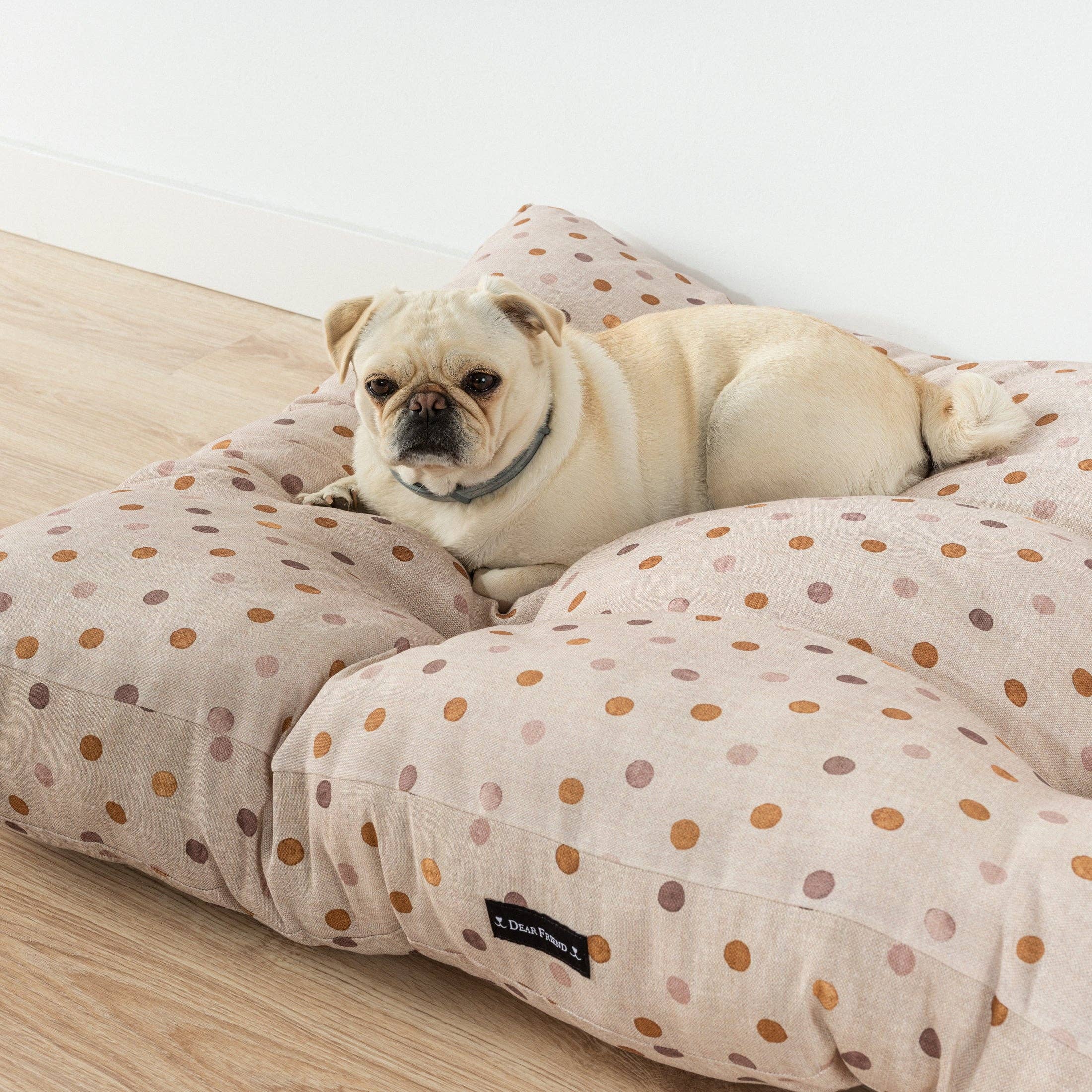 SG HOGAR - Vente Lit – chat et chien - Lit épais et rembourré pour chiens et chats, coton 100 % résistant aux taches pour animaux 0120-3051