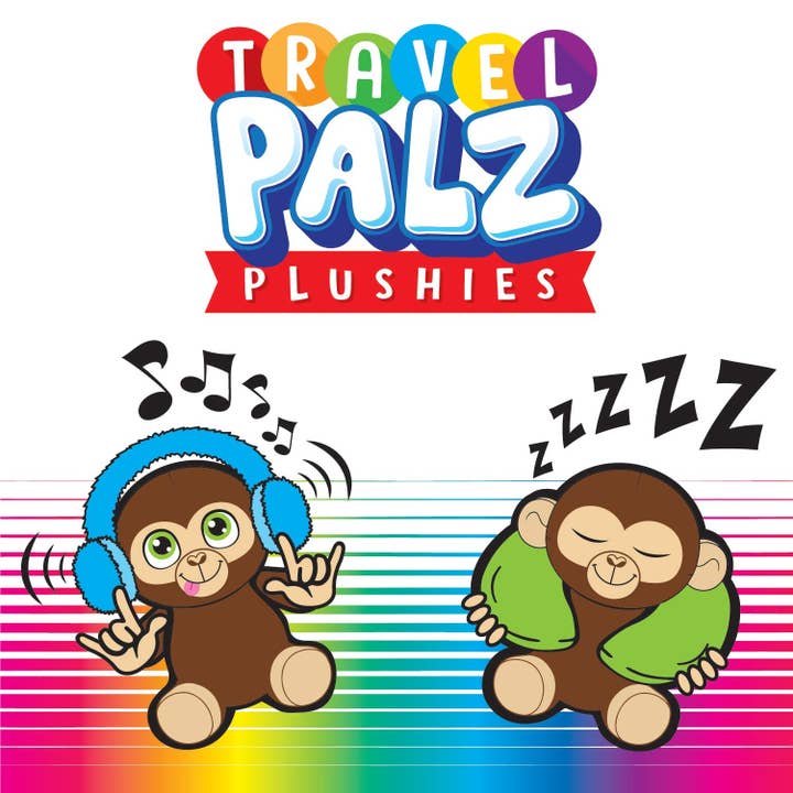 Novelty Brands - Wholesale Retailer Display - Kids & Baby - Plush Headphones W/ Pillows Floor Display - 24 Pieces