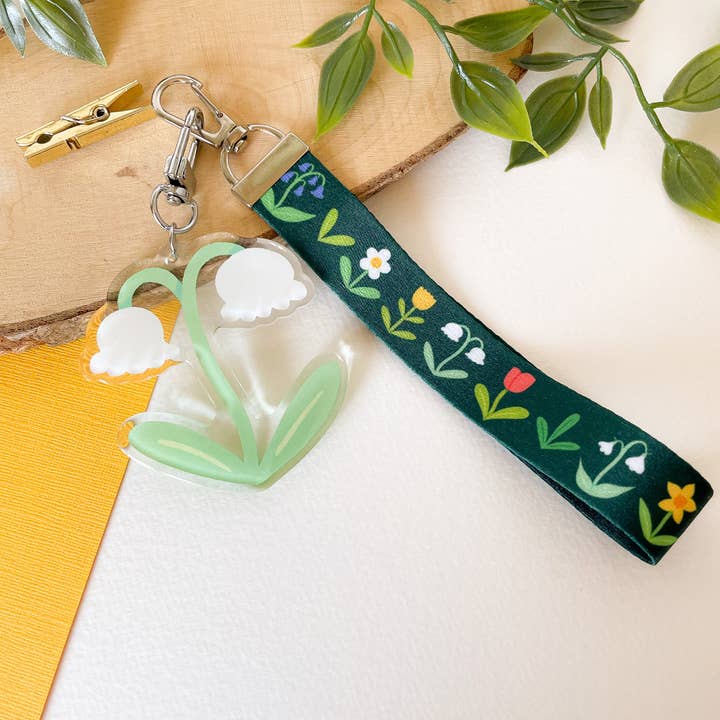 Laurel Mae Art – wholesale Keychain – Women's – In Bloom - Lanyard Keychain6