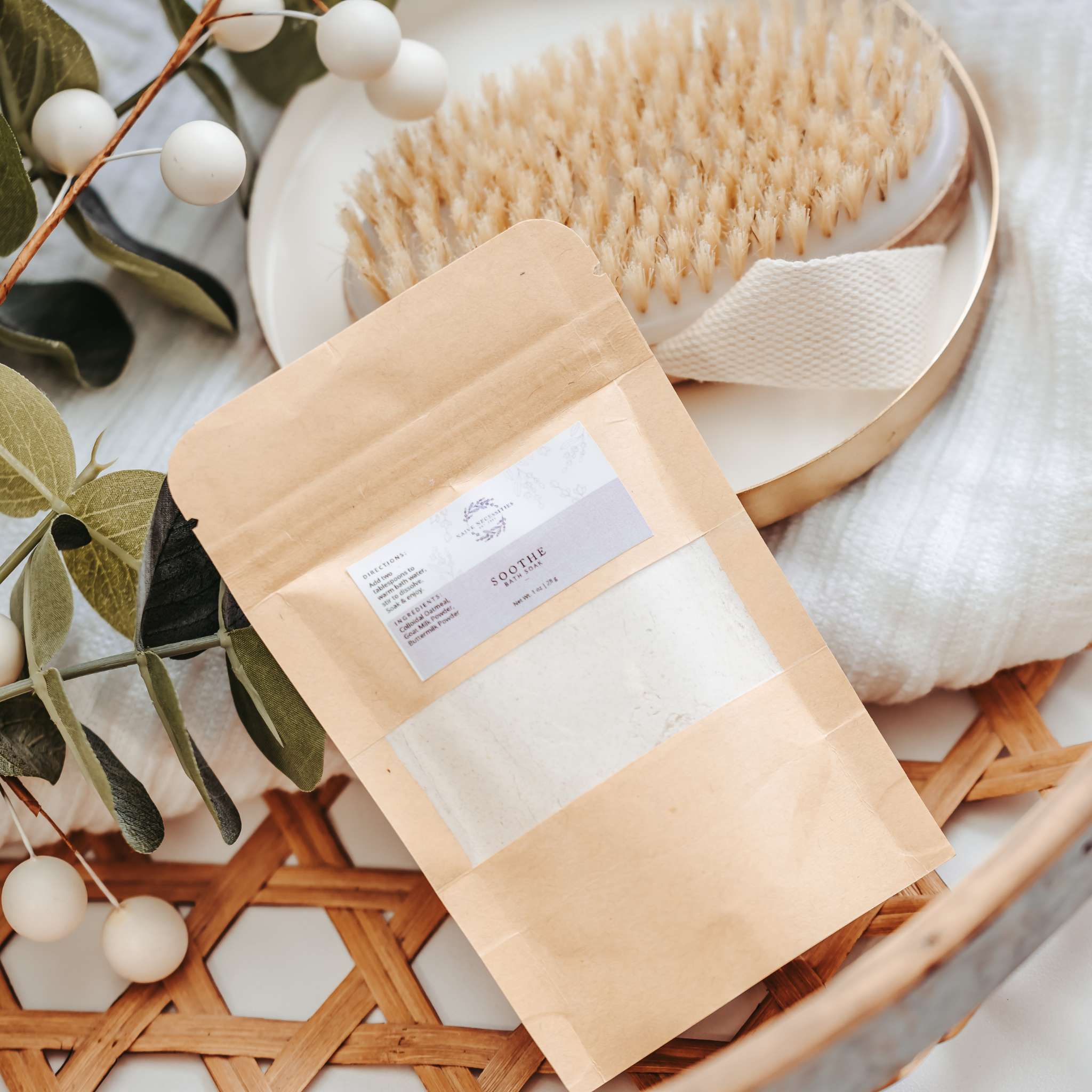 Naive Necessities - Vente Lait de bain - Trempage de bain au lait3