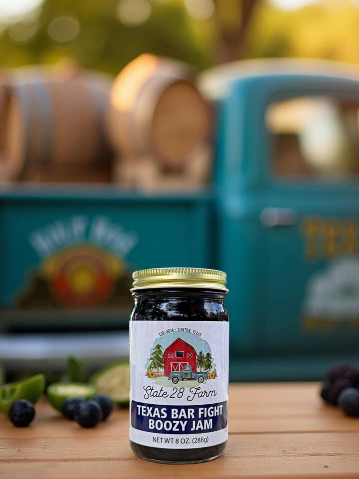 Texas Bar Fight Boozy Jam - 9 oz for wholesale by State 28 Farm