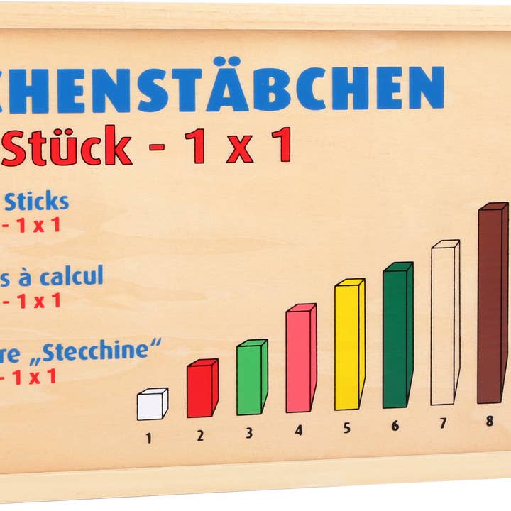 small foot - Venta al por mayor Juguete de madera - Niños - Palitos de matemáticas para aprender1