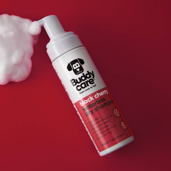 Waterless Dog Shampoo - Black Cherry - 6.76 fl oz for wholesale by Buddycare