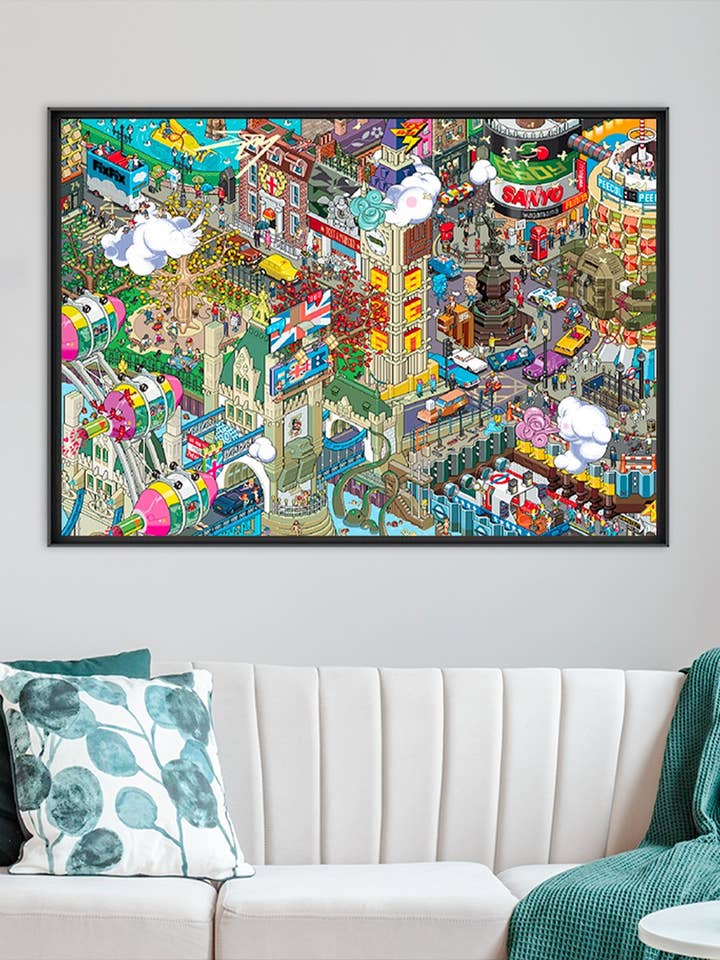 Amerikanska Kassan i London för wholesale av marsdesign artshop