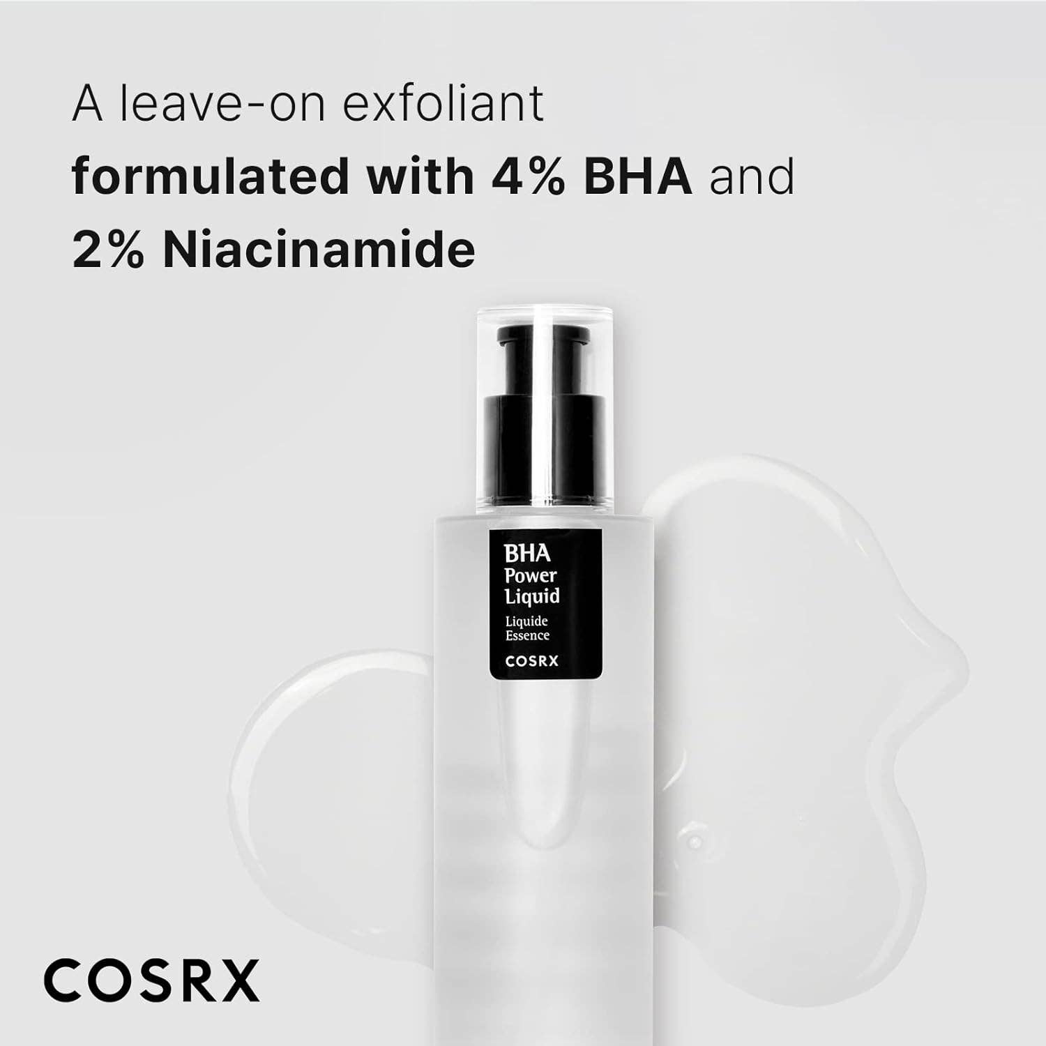 Glowiss - Wholesale Facial Toner - COSRX Niacinamide 2% + BHA 4% Blackhead Exfoliant Toner 50ml 3.38 fl.oz3