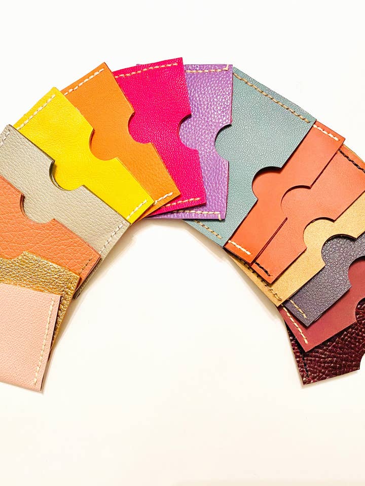 Leather Card Case Wallet for wholesale by Maple + Love