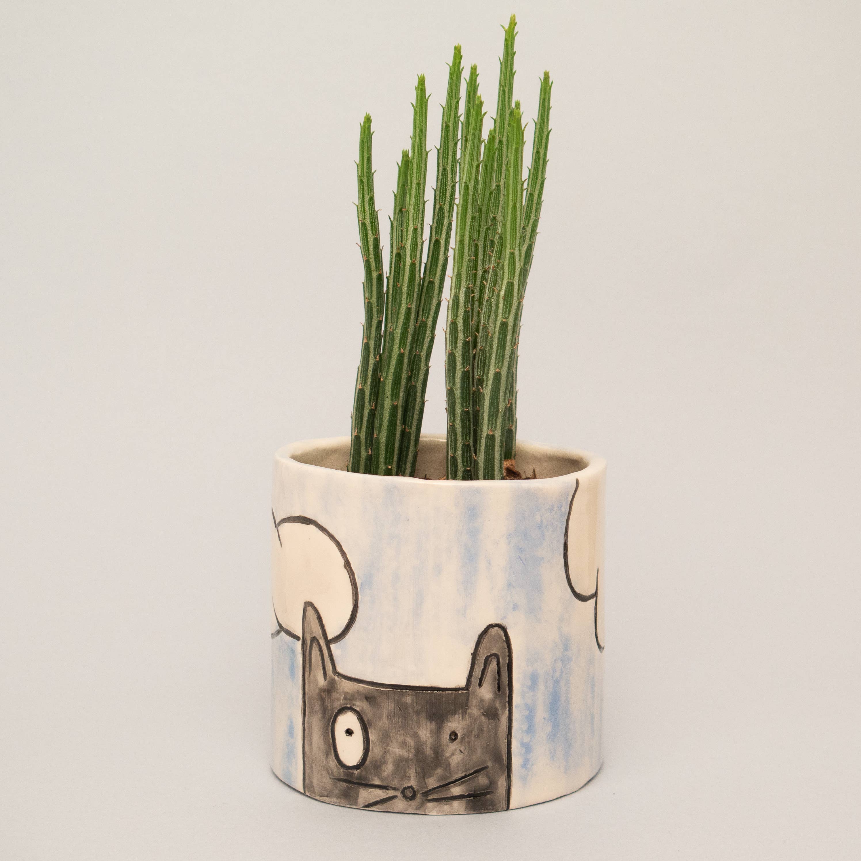Paulina Marra Ceramics - Wholesale Plant Pot - Pi Pan: Handmade Medium Ceramic Planter2