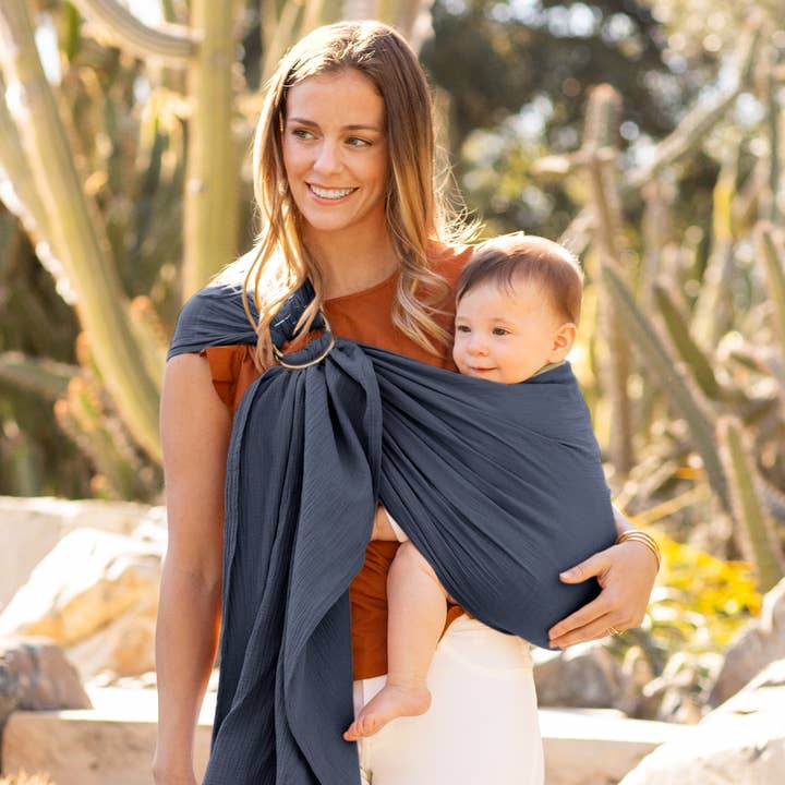Moby - Wholesale Baby Wrap/Sling - Moby Sling - Flint - ECOM BOX