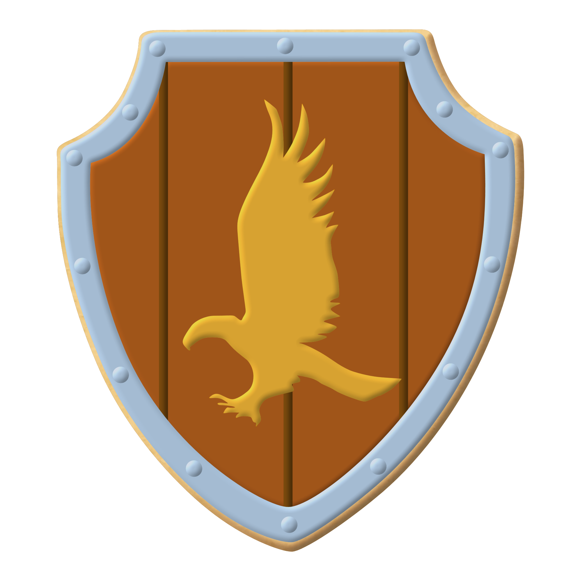 CookieCutter.com – wholesale Kakskärare – Märke Sköld Plakett Kakform 3,75" B10113