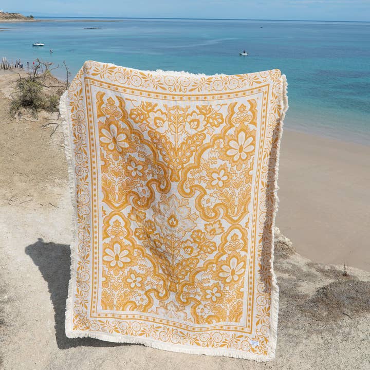 Sunni Scenes – wholesale Area rug – Sunset - Picnic Beach Throw Rug - XL2