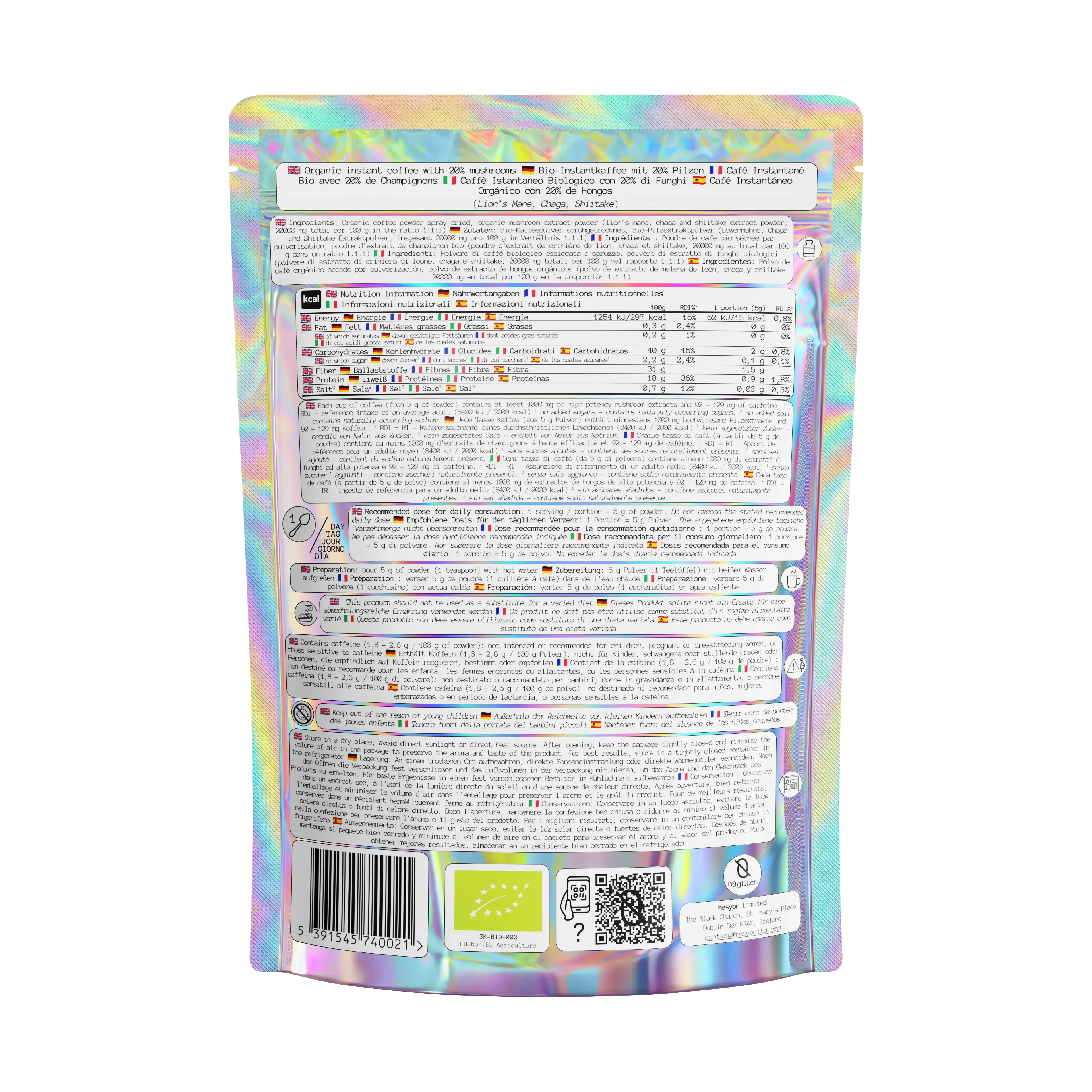 n0glitch - Wholesale Instant Coffee/Espresso - Mushroom Coffee1